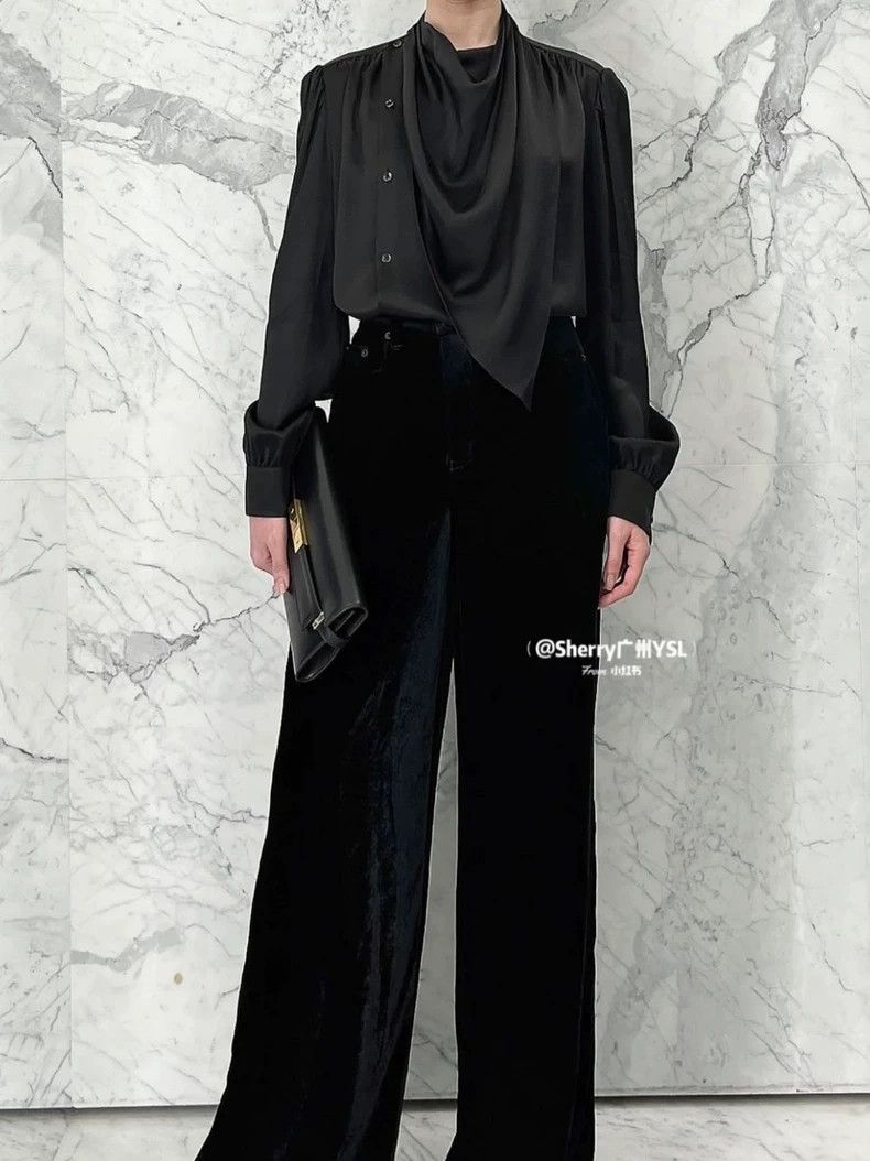 Saint Laurent Paris saint laurent Paris Silk shirt Size US XXS / EU 40 - 9 Thumbnail