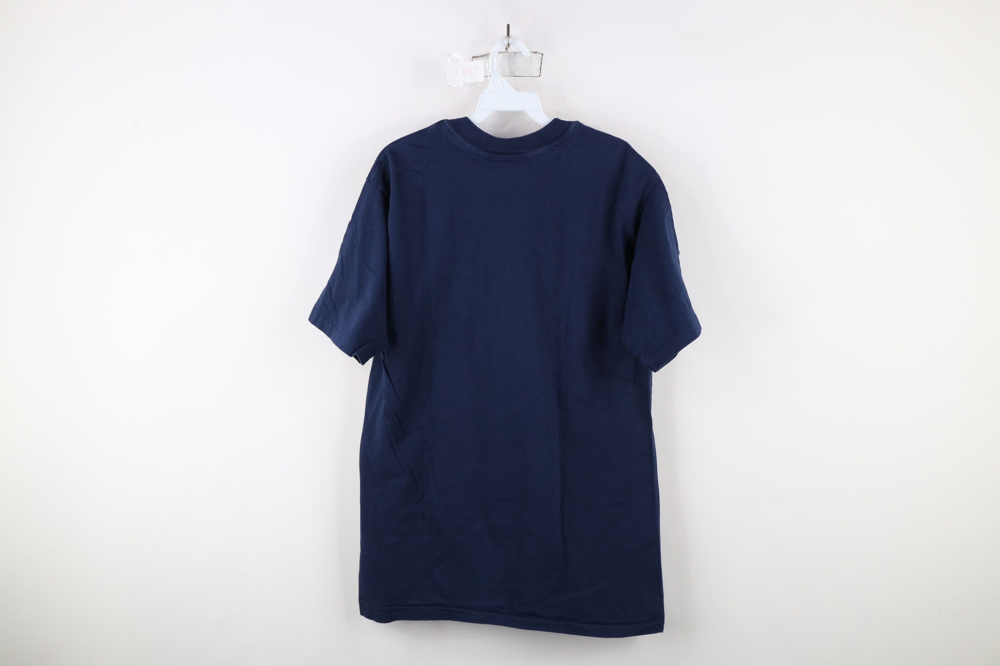 Vintage Vintage 90s Ohio State University T-Shirt Blue Cotton USA Size US L / EU 52-54 / 3 - 7 Thumbnail
