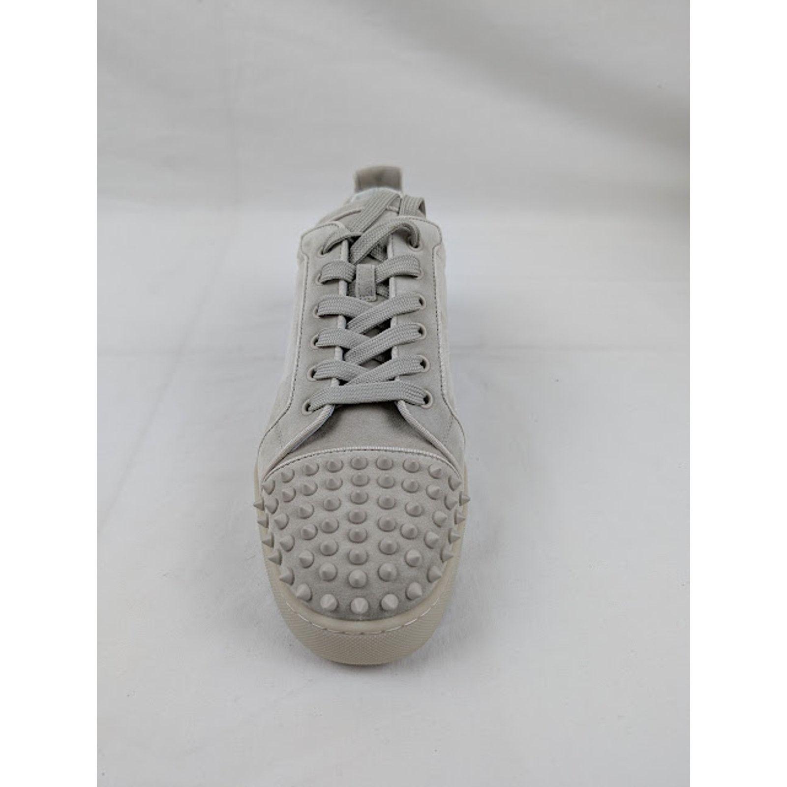 Christian Louboutin o1rshd1 Q:2 / Louis Junior Spikes Orlato Sneakers in Albatre Size US 13 / EU 46 - 5 Thumbnail