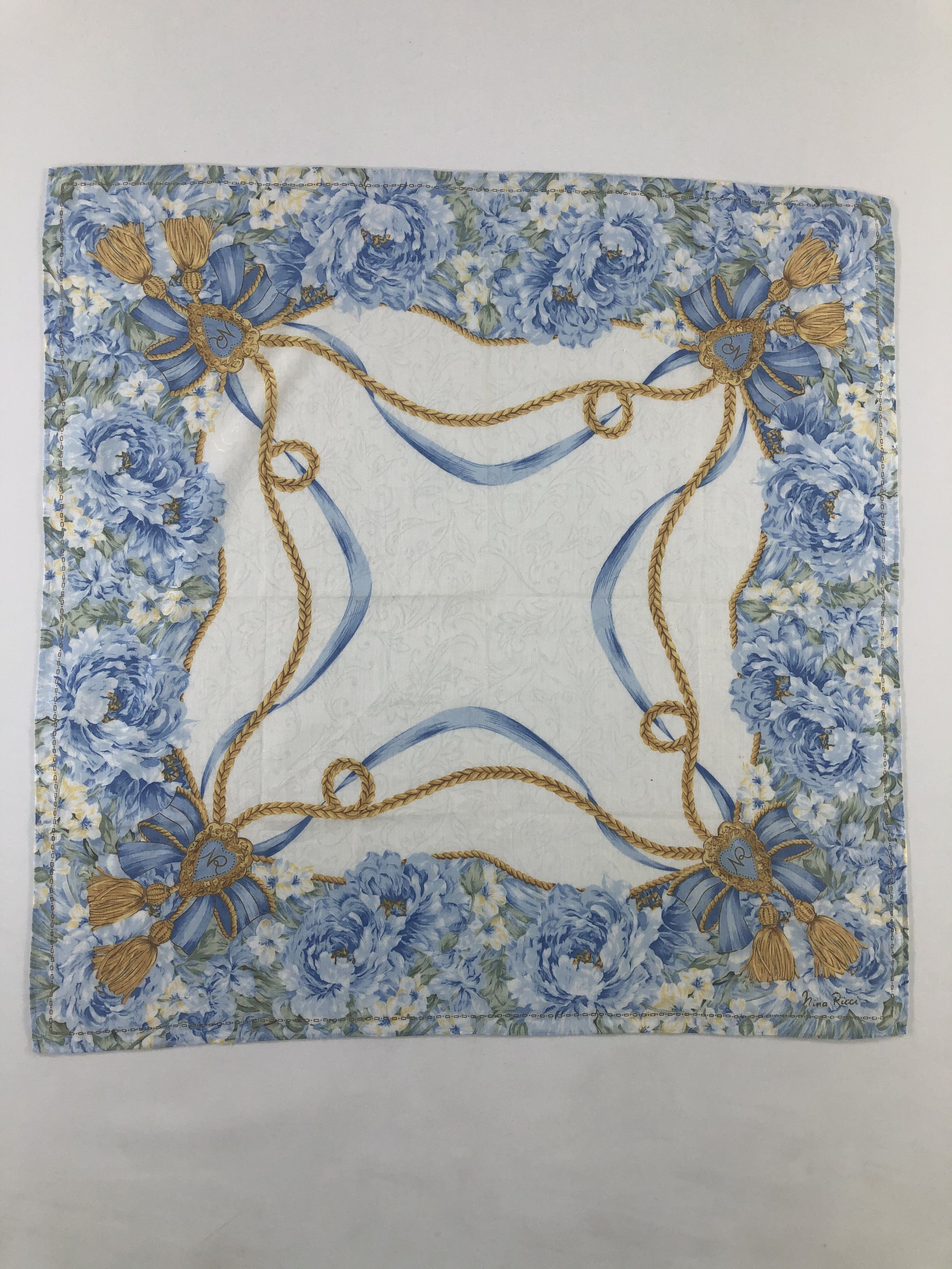 Nina Ricci × Vintage Nina Ricci Handkerchief / Headscarf / Headband / Bandana Size ONE SIZE - 2 Thumbnail