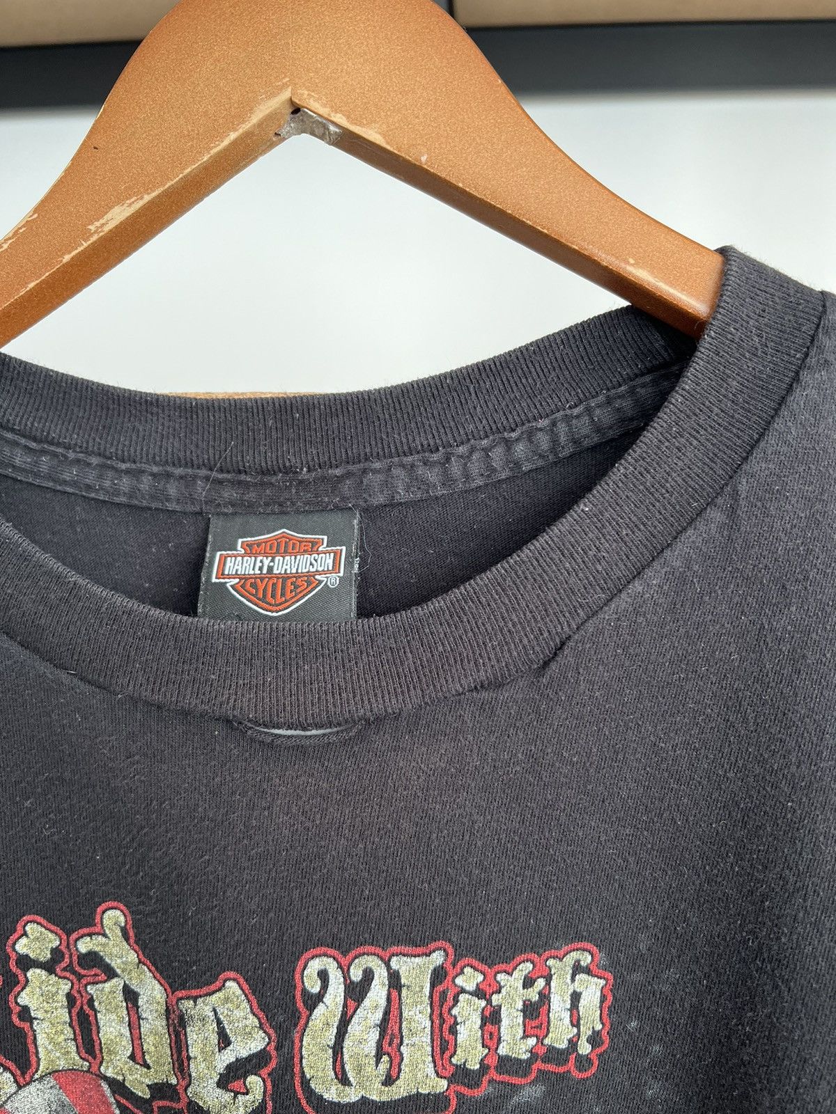 Harley Davidson Vintage 2012 Harley Davidson Sexy Girl Ride with Pride Tee Size US XXL / EU 58 / 5 - 12 Thumbnail