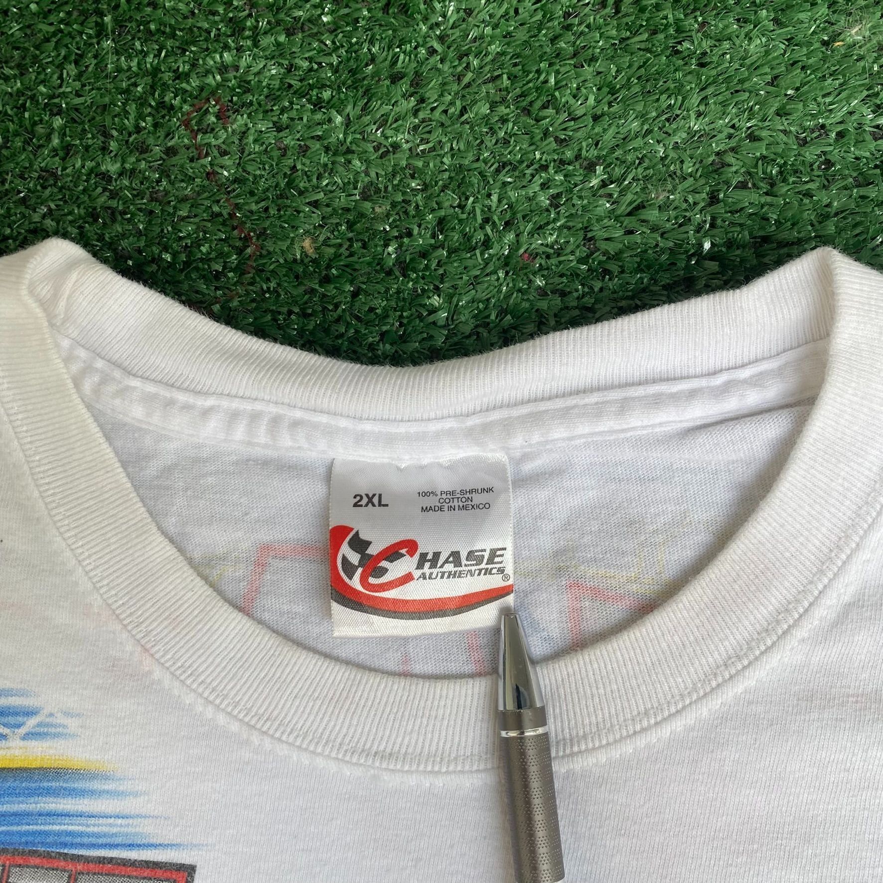 NASCAR Vintage 90s NASCAR AOP Shirt Lowe's Racing Automotive Tee Size US XXL / EU 58 / 5 - 4 Thumbnail