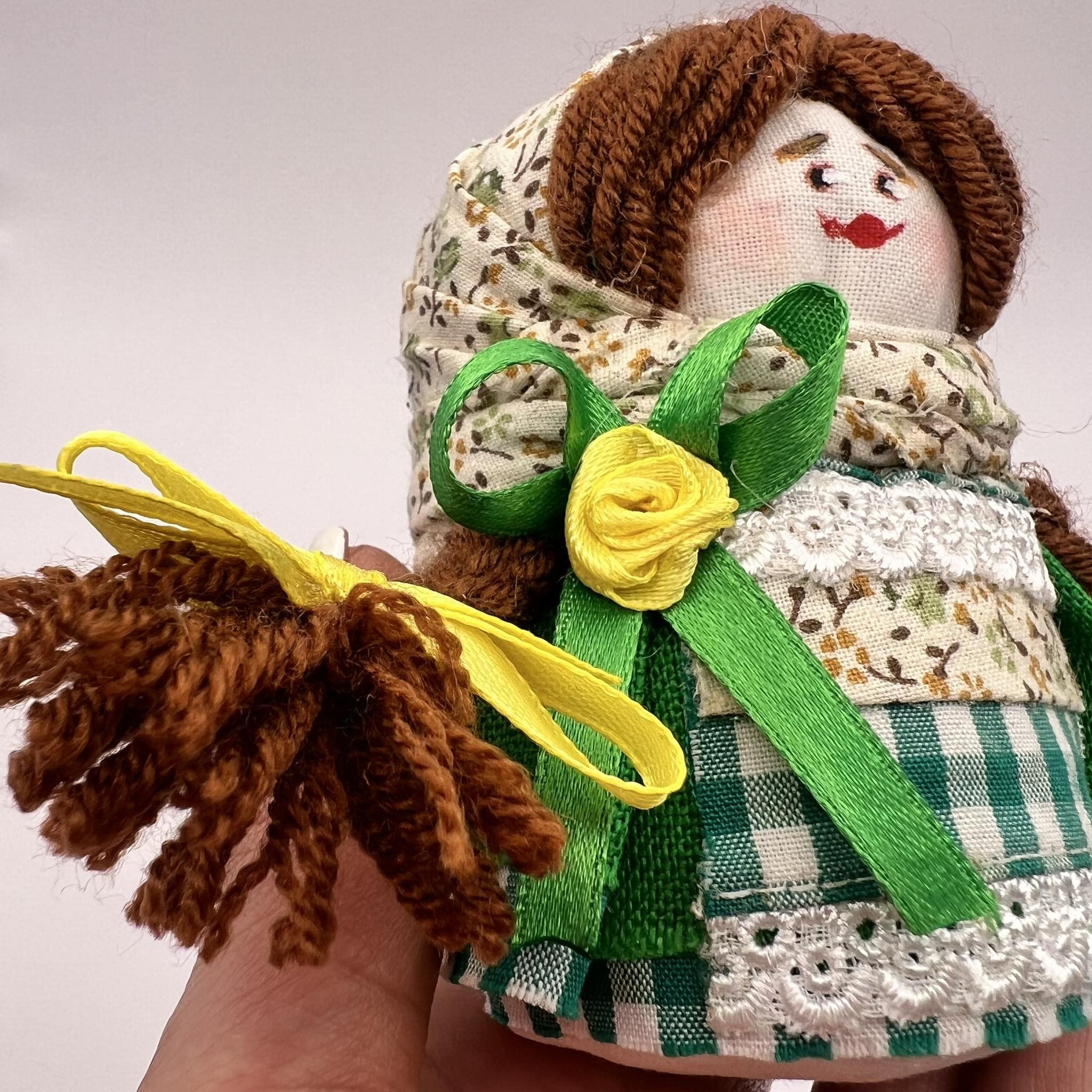 Vintage Fine Ukrainian Traditional Ethnic Souvenir Doll Gift Size ONE SIZE - 7 Thumbnail