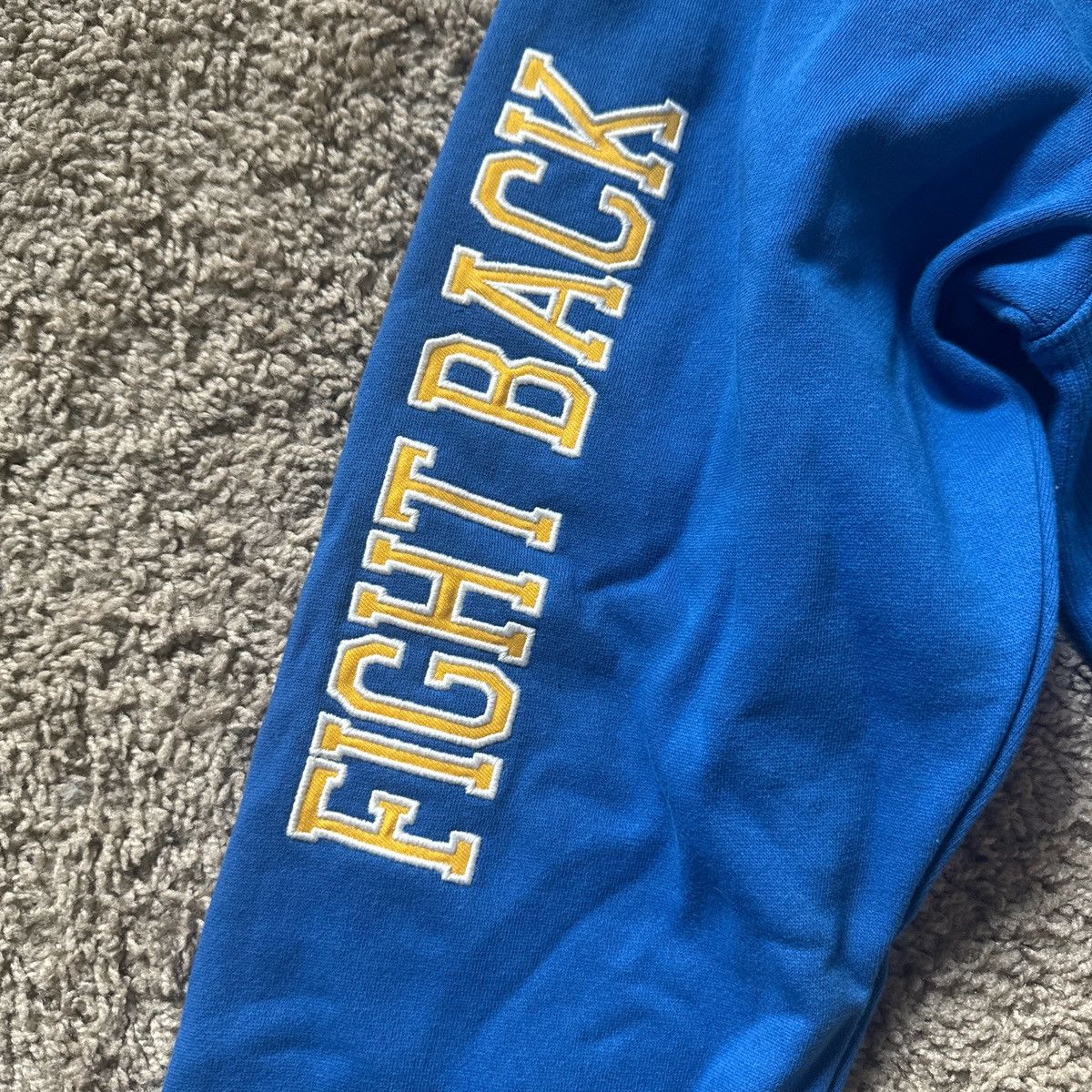 The Hundreds The hundreds Blue and gold Fight Back hoodie Size US L / EU 52-54 / 3 - 2 Thumbnail