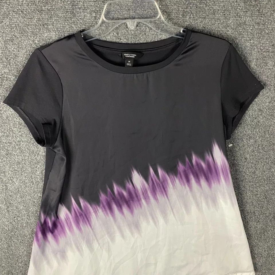 Other Simply Vera Vera Wang Blouse Women's 100% Polyester M Size M / US 6-8 / IT 42-44 - 2 Thumbnail