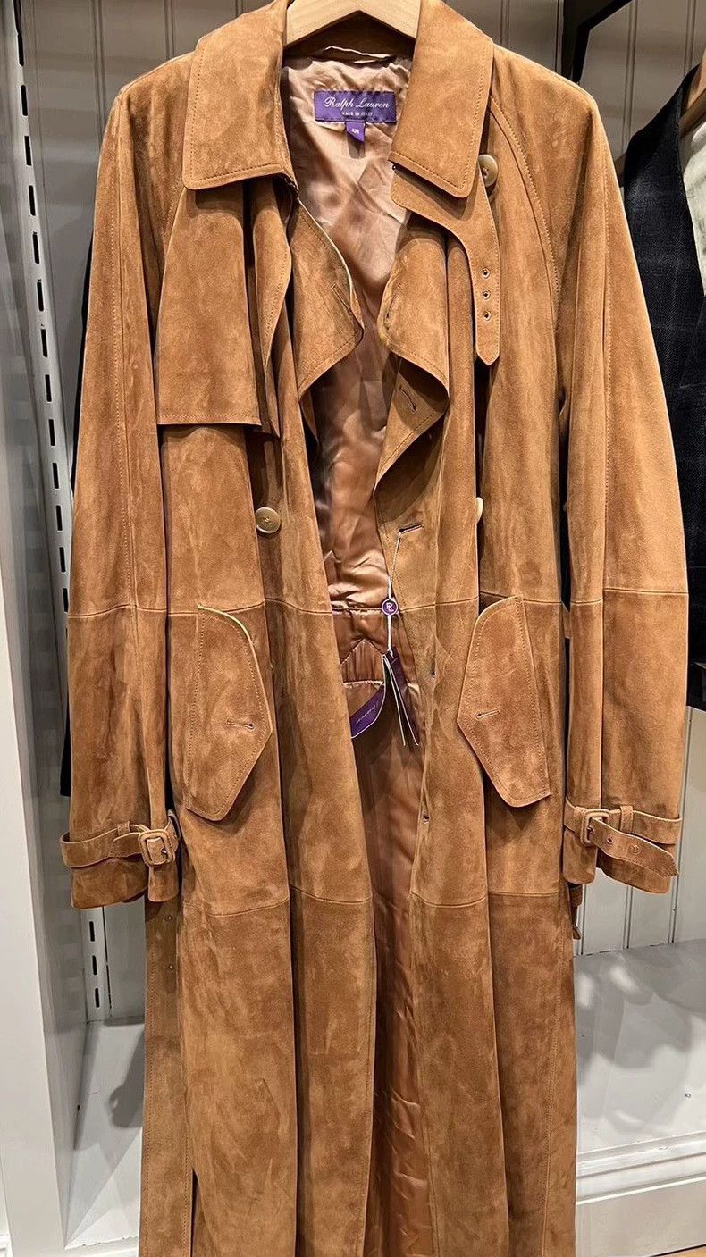 RRL Ralph Lauren RRL Ralph Lauren Purple label men's leather windbreaker Size US M / EU 48-50 / 2 - 5 Thumbnail