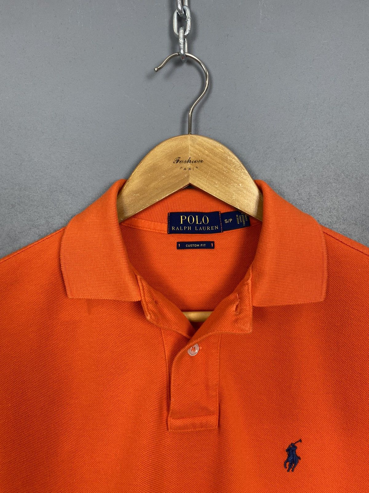 Polo Ralph Lauren Polo Ralph Lauren Custom Fit Polo Shirt Size S Top Orange Size US S / EU 44-46 / 1 - 3 Thumbnail