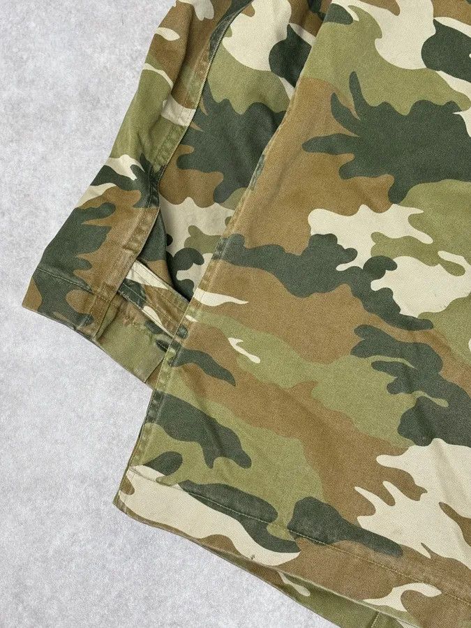 A.P.C. A.P.C. Khaki Camo Hooded Jacket Multi-Pocket Jacket Size US M / EU 48-50 / 2 - 9 Thumbnail