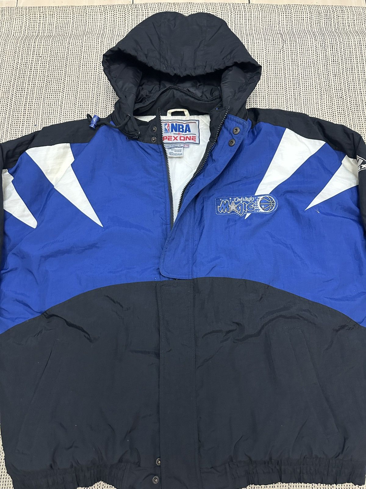 Apex × NBA × Vintage 🔥🔥🔥Vintage 90s Orlando Magic NBA Apex Jacket Size US XL / EU 56 / 4 - 3 Thumbnail