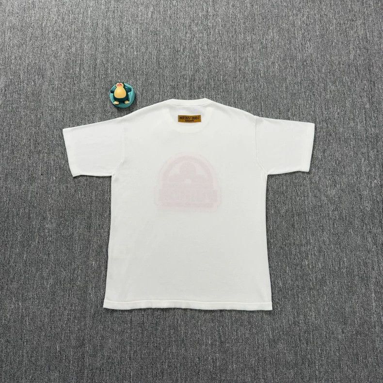 Louis Vuitton LOUIS VUITTON White and Pink Logo Short Sleeve 2501-Nextarr Size US L / EU 52-54 / 3 - 2 Thumbnail