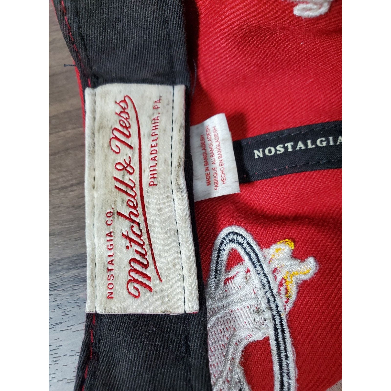 Mitchell & Ness × NBA NBA Hardwood Classic Miami Heat Baseball Cap Snapback Hat Size ONE SIZE - 9 Thumbnail