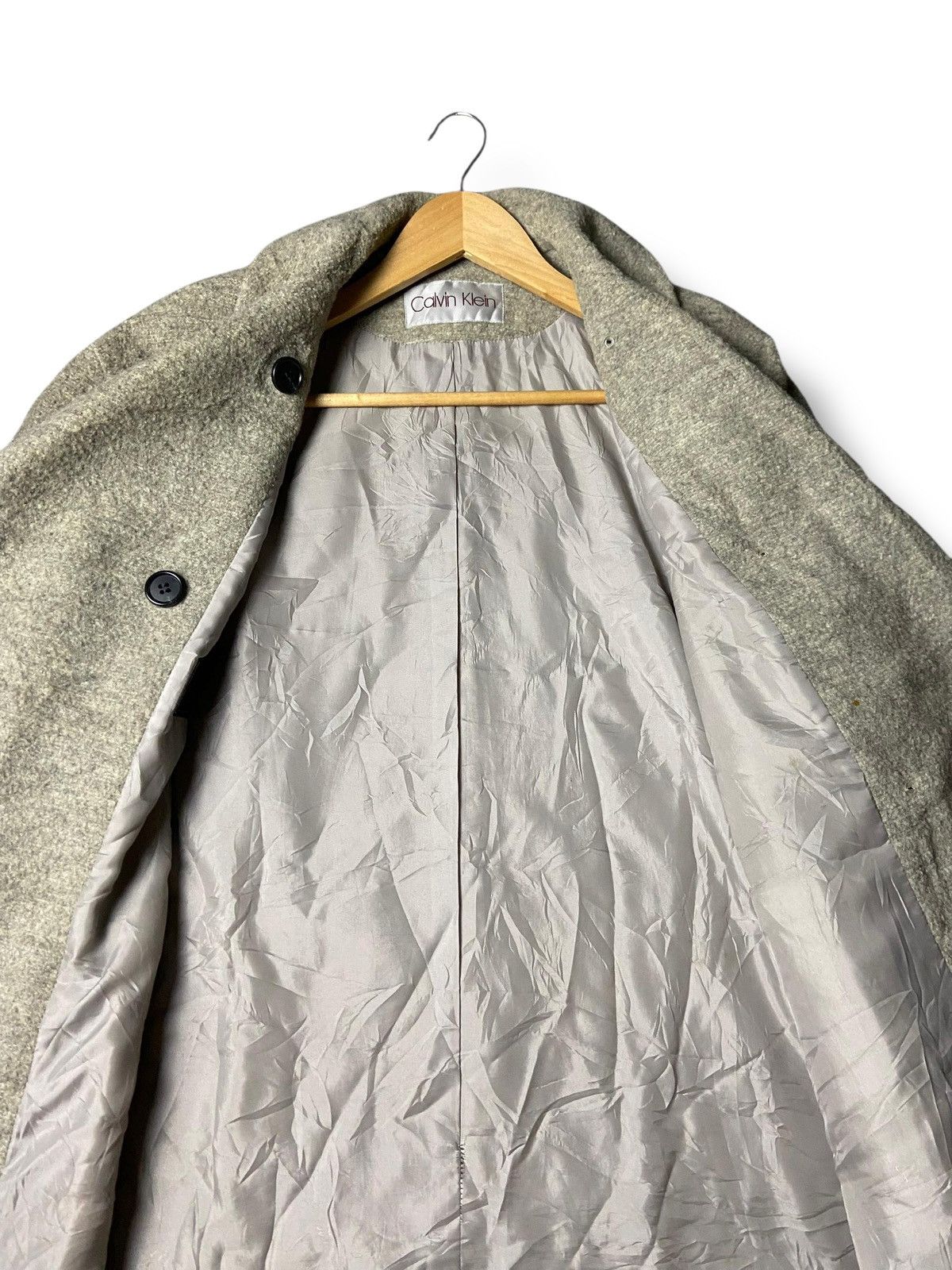 Calvin Klein Calvin Klein Double Breasted Alpaca Wool Coat (141) Size US S / EU 44-46 / 1 - 3 Thumbnail