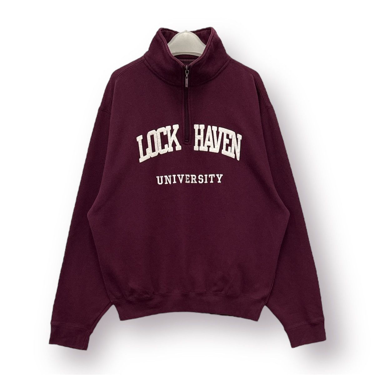 Collegium 🔥 JanSport Lock Haven University Outdoor Half Zipper Sweat Size US M / EU 48-50 / 2 - 1 Thumbnail