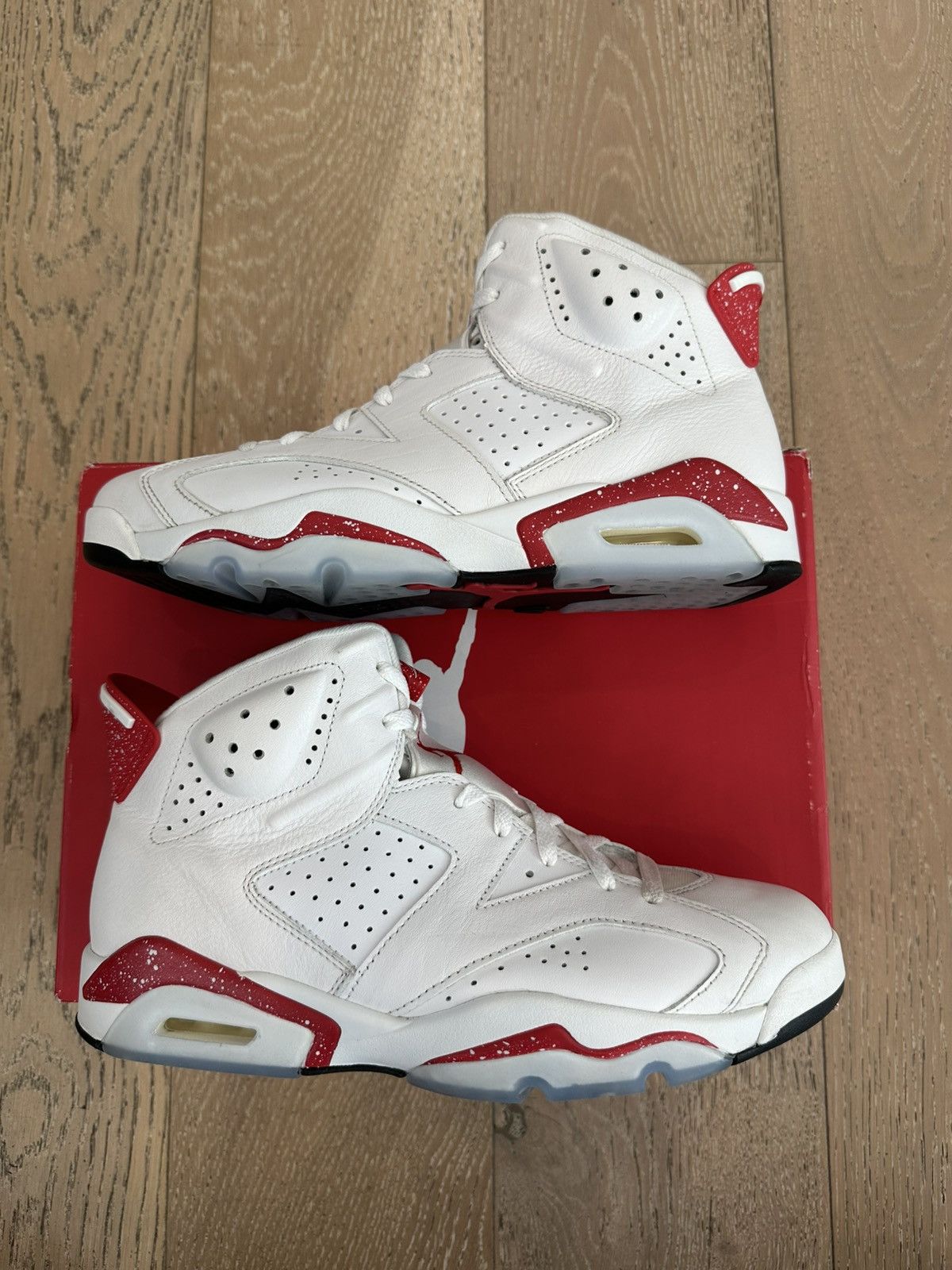 Jordan Brand Jordan 6 Retro Red Oreo Size US 10.5 / EU 43-44 - 4 Thumbnail