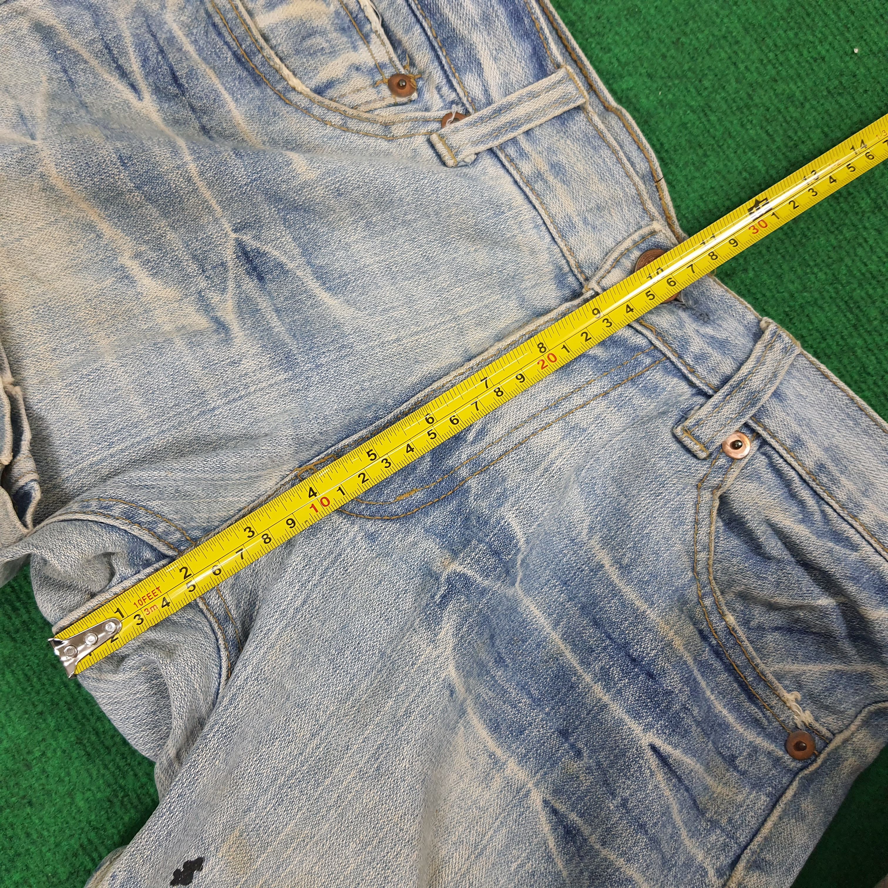 Japanese Brand Vintage Point Loma Art Design Distressed Style Jeans Size US 32 / EU 48 - 17 Thumbnail