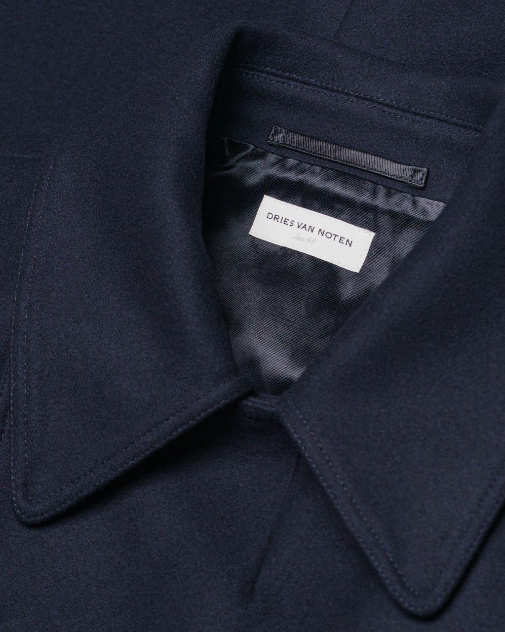 Dries Van Noten DRIES VAN NOTEN / Wool Peacoat Size US M / EU 48-50 / 2 - 6 Thumbnail