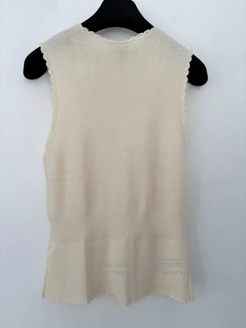 Chanel Chanel Autumn and winter wool letter logo embroidery V-nec Size XS / US 0-2 / IT 36-38 - 3 Thumbnail