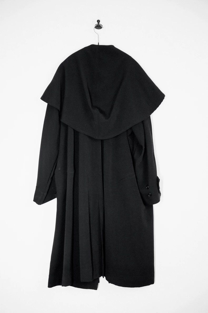 Yohji Yamamoto Yohji Yamamoto 70-80s archive deconstructed witch Cape tren Size ONE SIZE - 7 Thumbnail
