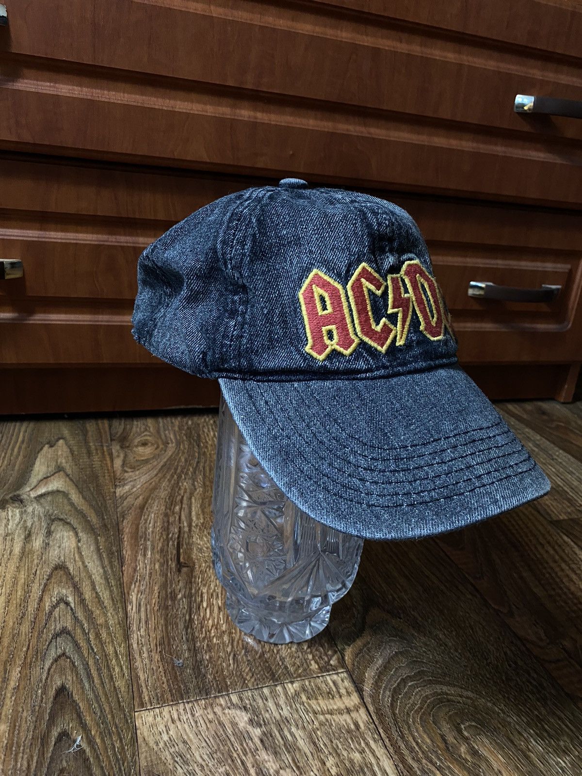 Ac/Dc × Avant Garde × Vintage RARE AC/DC vintage asphalt cap y2k | Grailed
