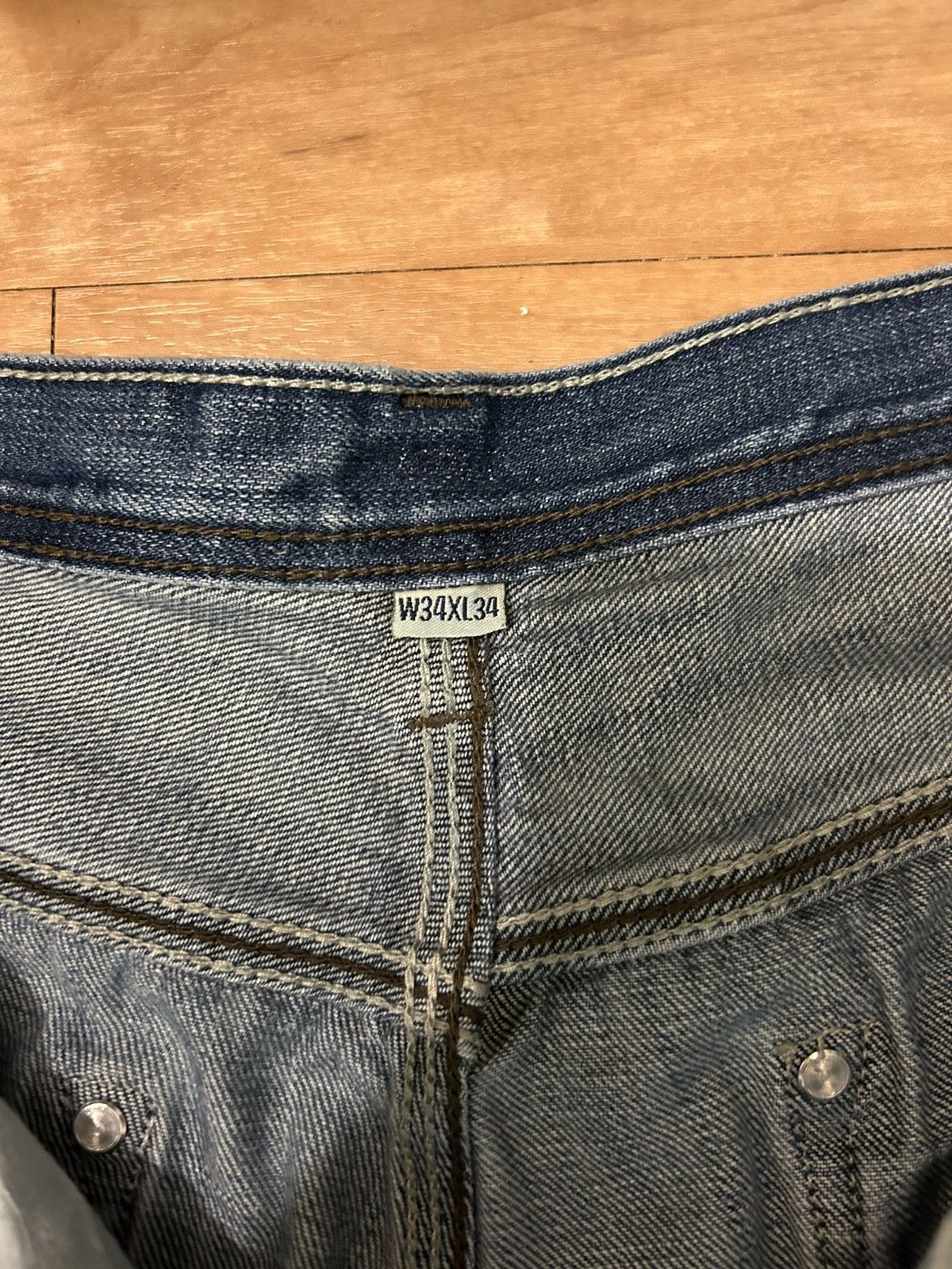 Flypaper Jeans × Vintage Vintage Flypaper Jeans Size US 34 / EU 50 - 6 Thumbnail