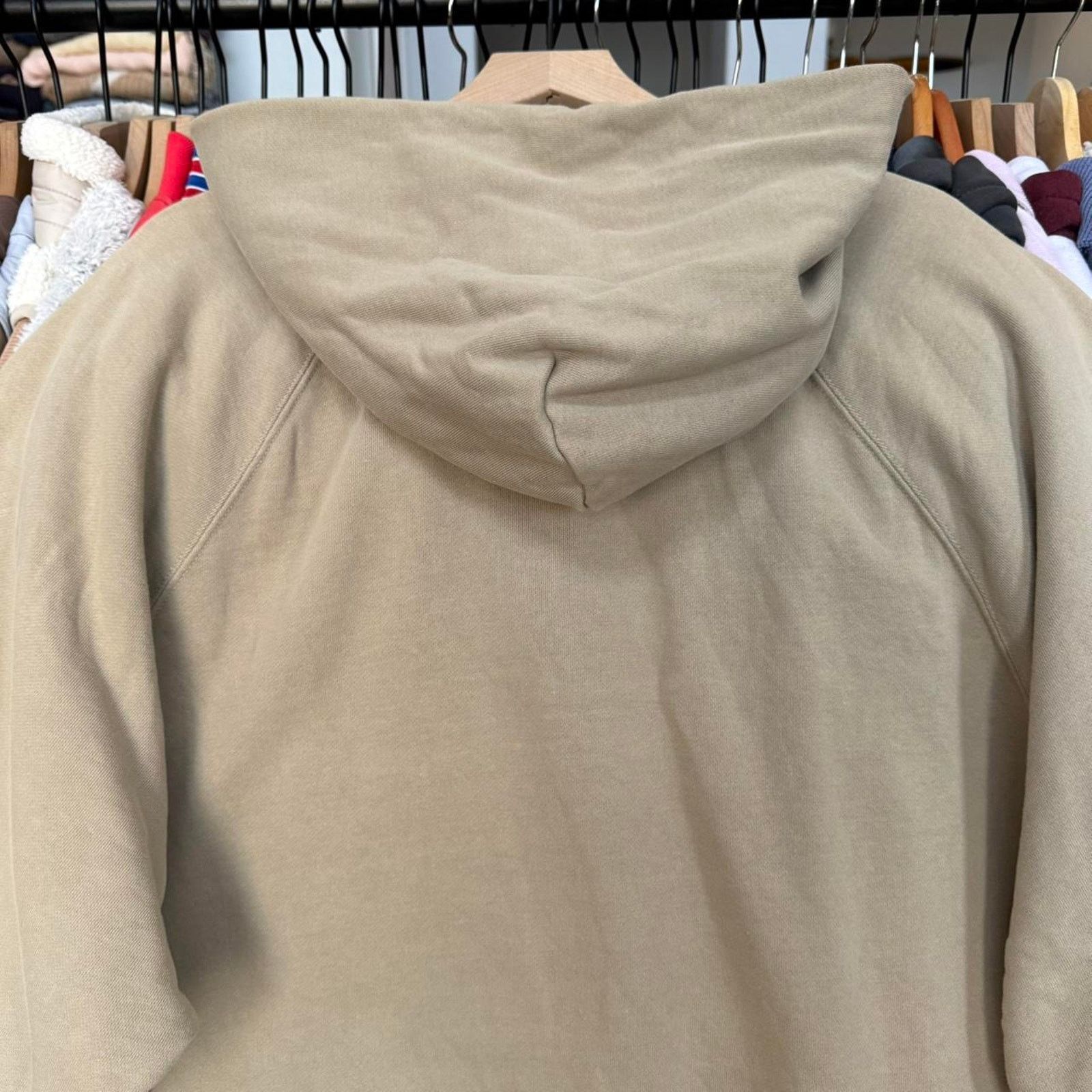 Fear of God Fear of God Tan Short Sleeve Hoodie Size US XL / EU 56 / 4 - 8 Thumbnail