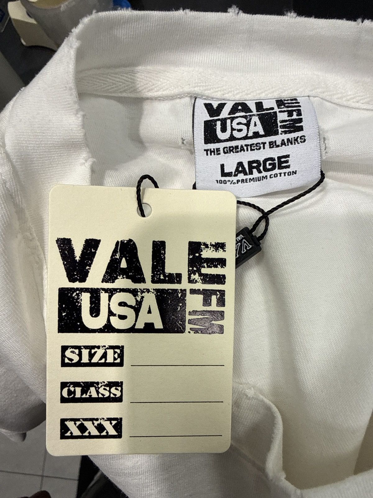 Vale Vale Penny T-Shirt White Size US L / EU 52-54 / 3 - 2 Thumbnail