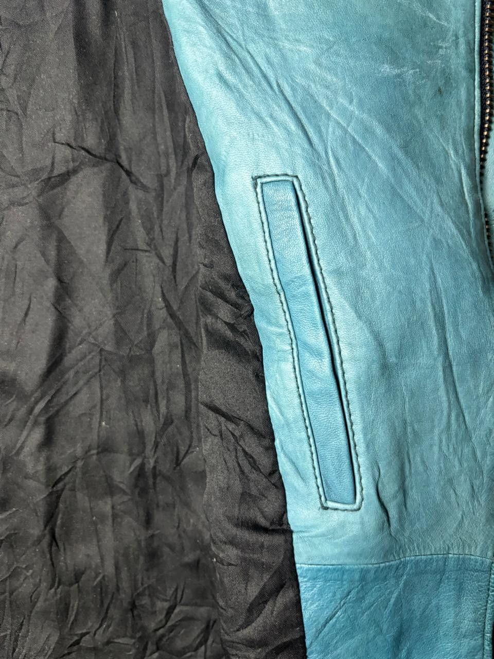 Tete Homme 2000s Tete Homme Asymmetric Leather Jacket Size US S / EU 44-46 / 1 - 10 Thumbnail