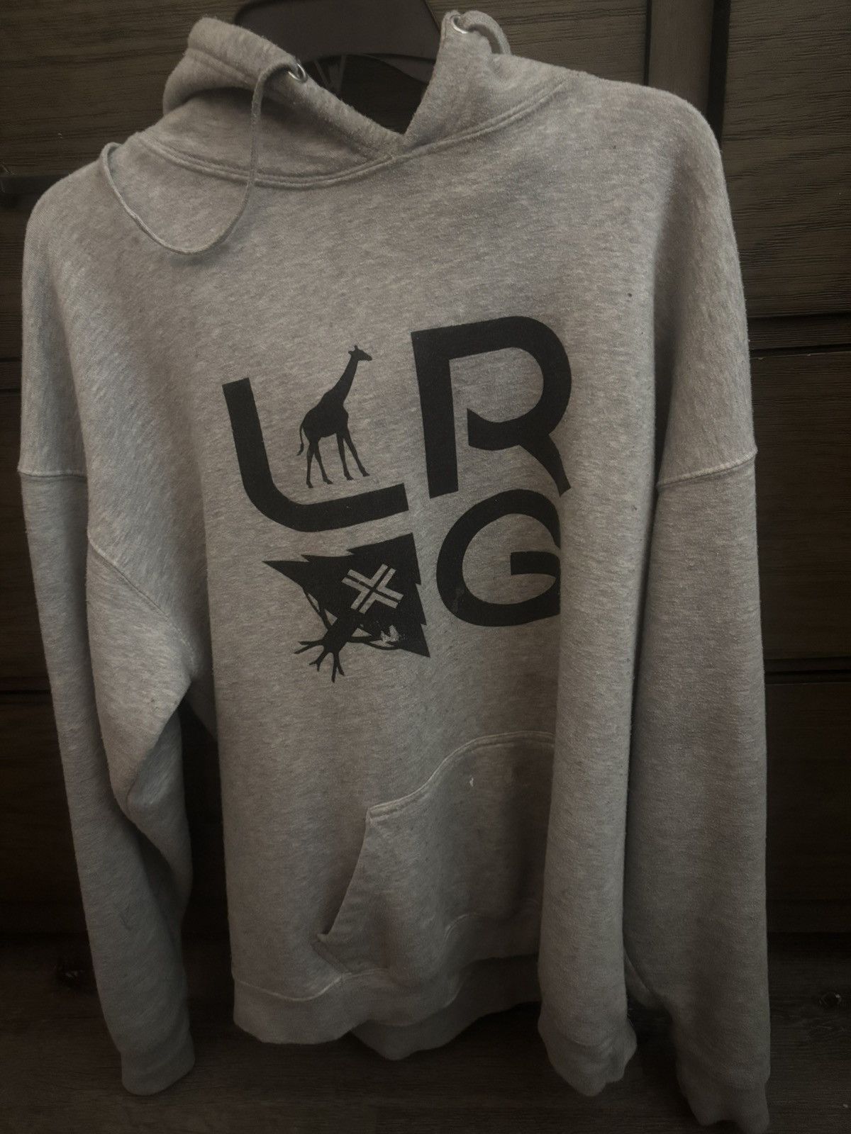 LRG LRG Men's Grey Back Print Sweatshirt Size US XL / EU 56 / 4 - 1 Thumbnail