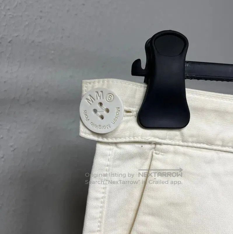 Maison Margiela Maison Margiela White Cotton Women's Shorts . Size 27" / US 4 / IT 40 - 2 Thumbnail