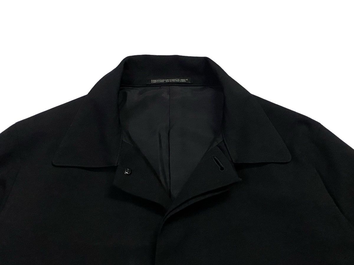 Yohji Yamamoto Yohji Yamamoto Black Wool Jacket Size US L / EU 52-54 / 3 - 13 Thumbnail