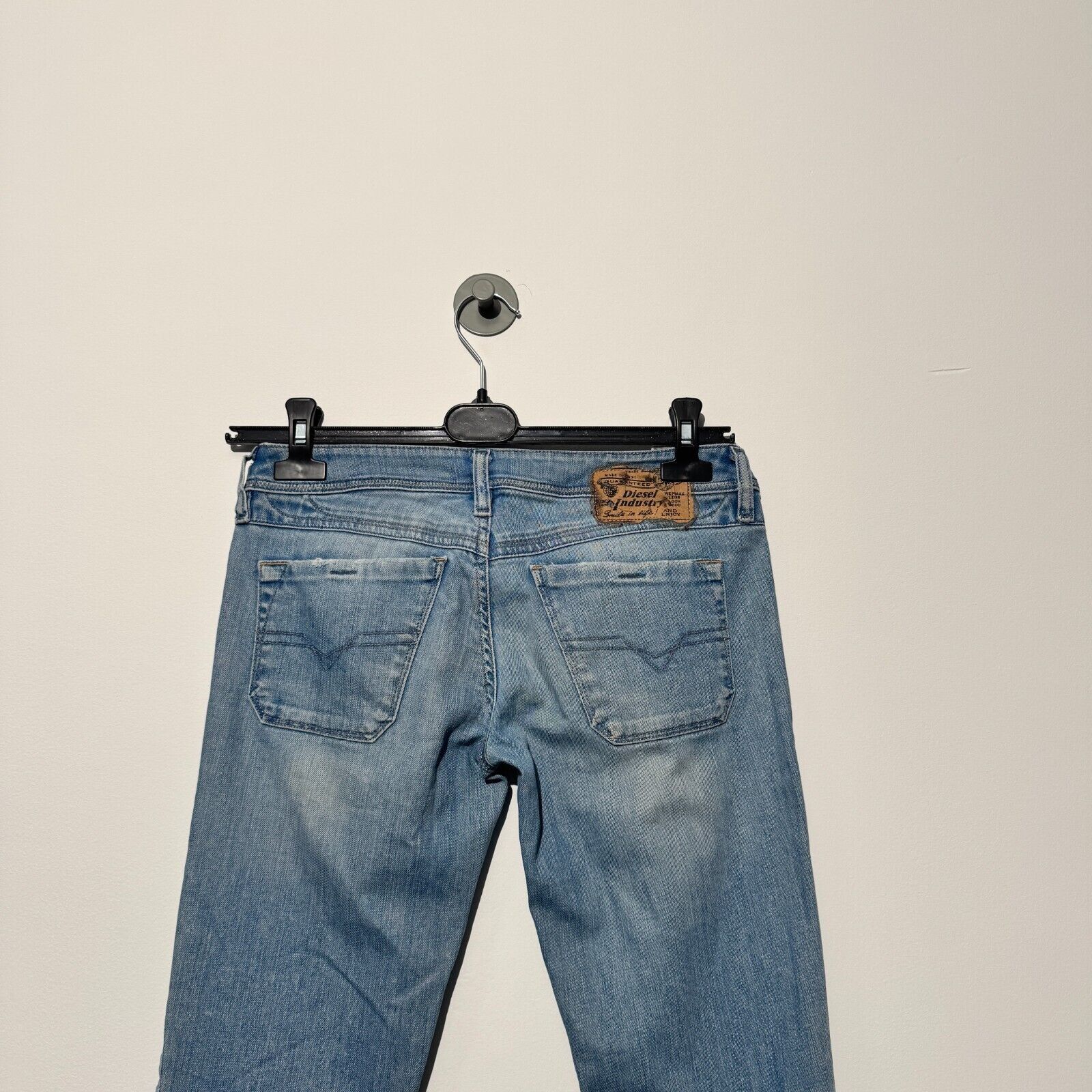 Diesel Vintage Diesel Unisex Blue Cotton Denim Pants Size W27 L32 Size US 27 - 9 Thumbnail