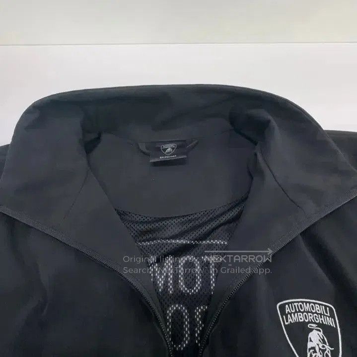 Balenciaga x Lamborghini Black Athletic Jacket.