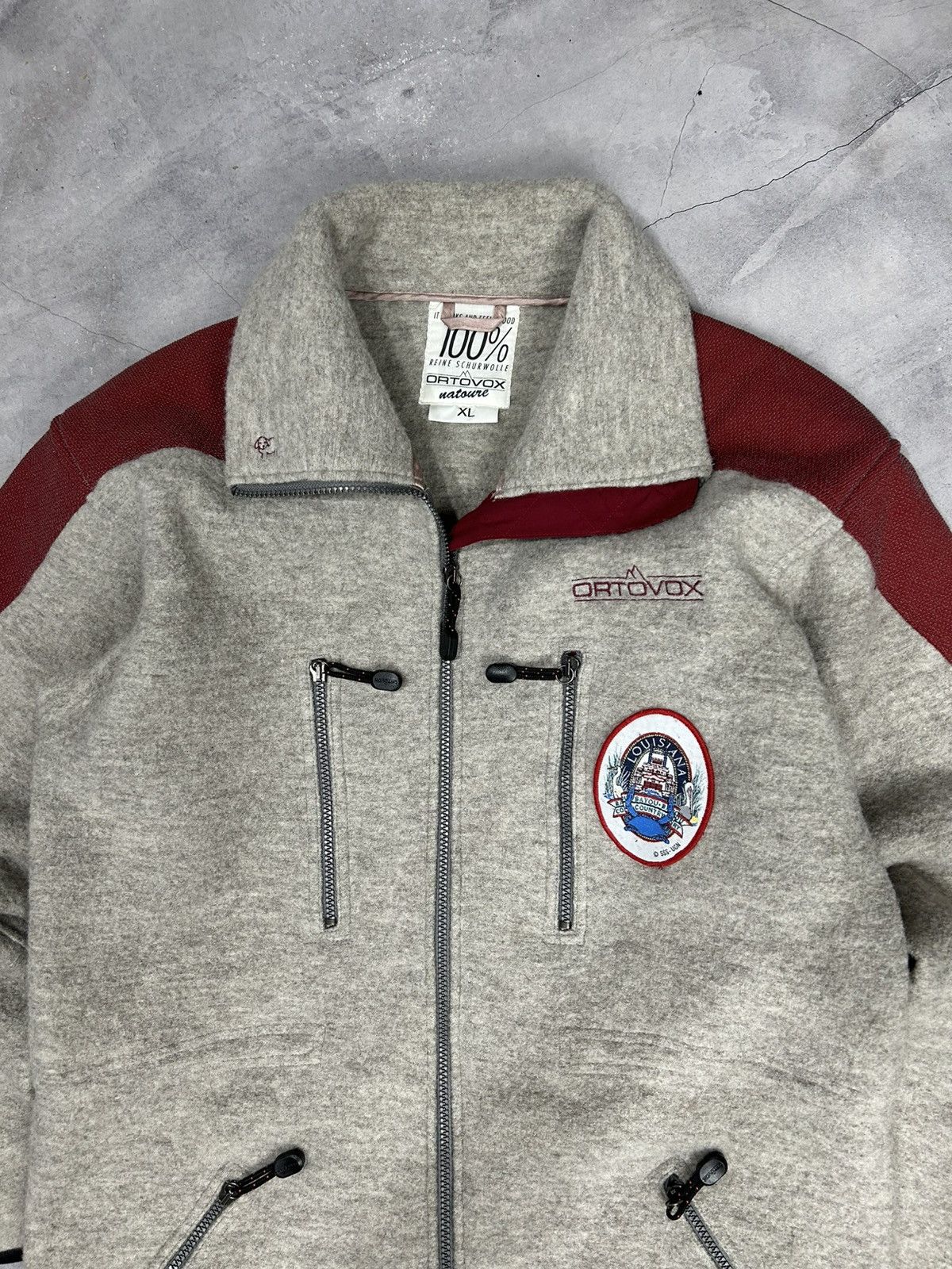 ORTOVOX Rare Men's Ortovox 100% Wool Mountain Jacket Size Size US XL / EU 56 / 4 - 5 Thumbnail