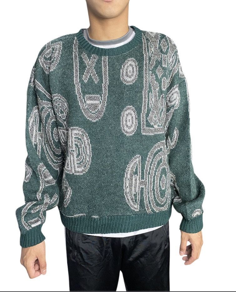 Japanese Brand Vintage kosugi knitwear like coogi Design Size US L / EU 52-54 / 3 - 1 Thumbnail