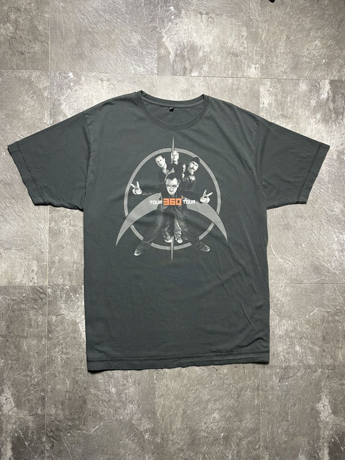 Band Tees U2 360 World Tour Printed Short Sleeve T Shirt Y2k Rock Size US XXL / EU 58 / 5 - 1 Thumbnail