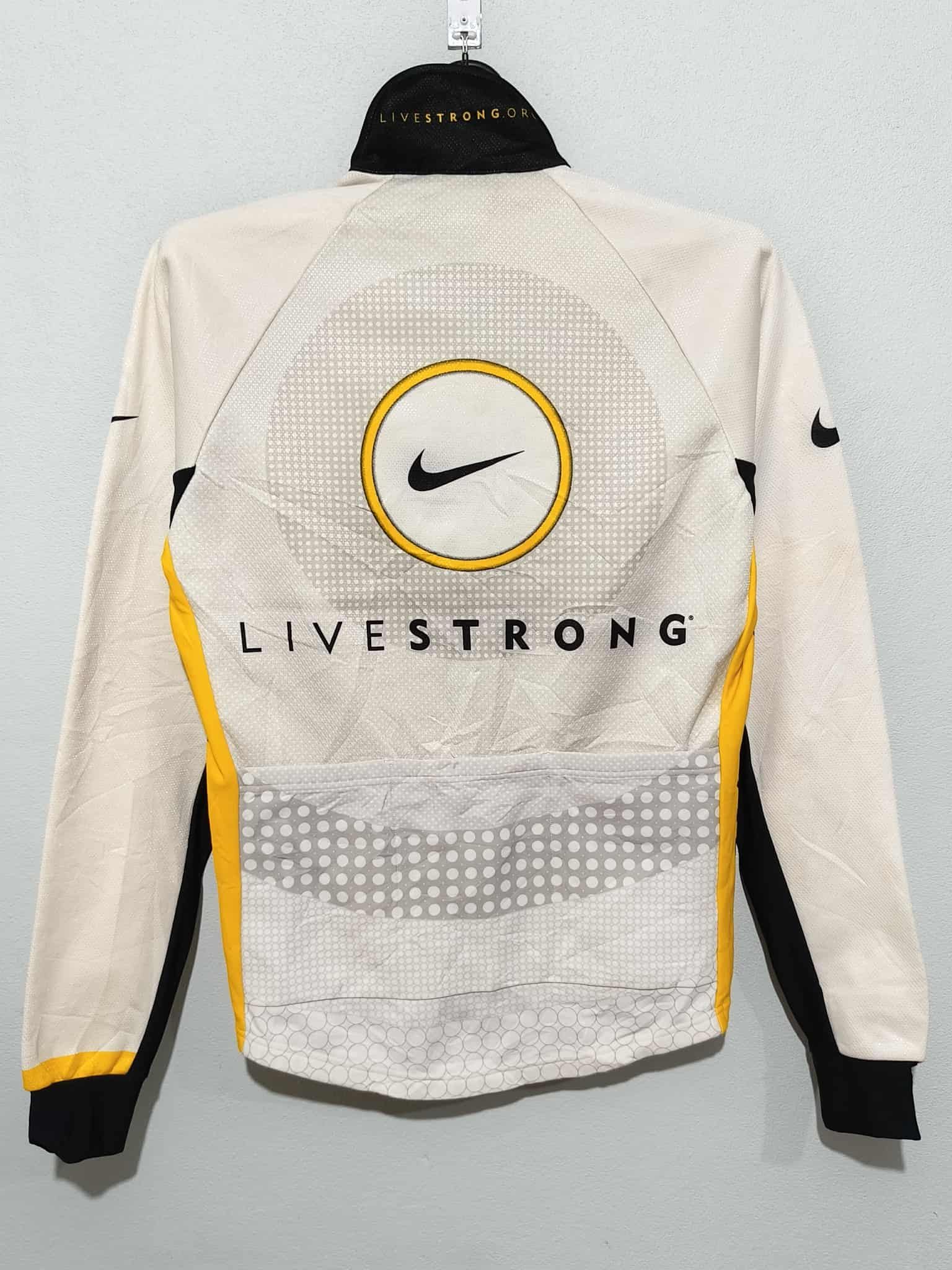 Nike × Vintage VTG.Nike Live Strong Lance Armstrong Yellow Cycling Jersey Size US XS / EU 42 / 0 - 3 Thumbnail