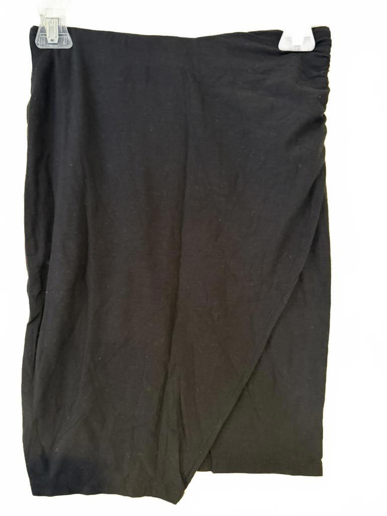 James Perse NWOT Cotton/Spandex Mini Skirt-Black Size 27" / US 4 / IT 40 - 1 Thumbnail