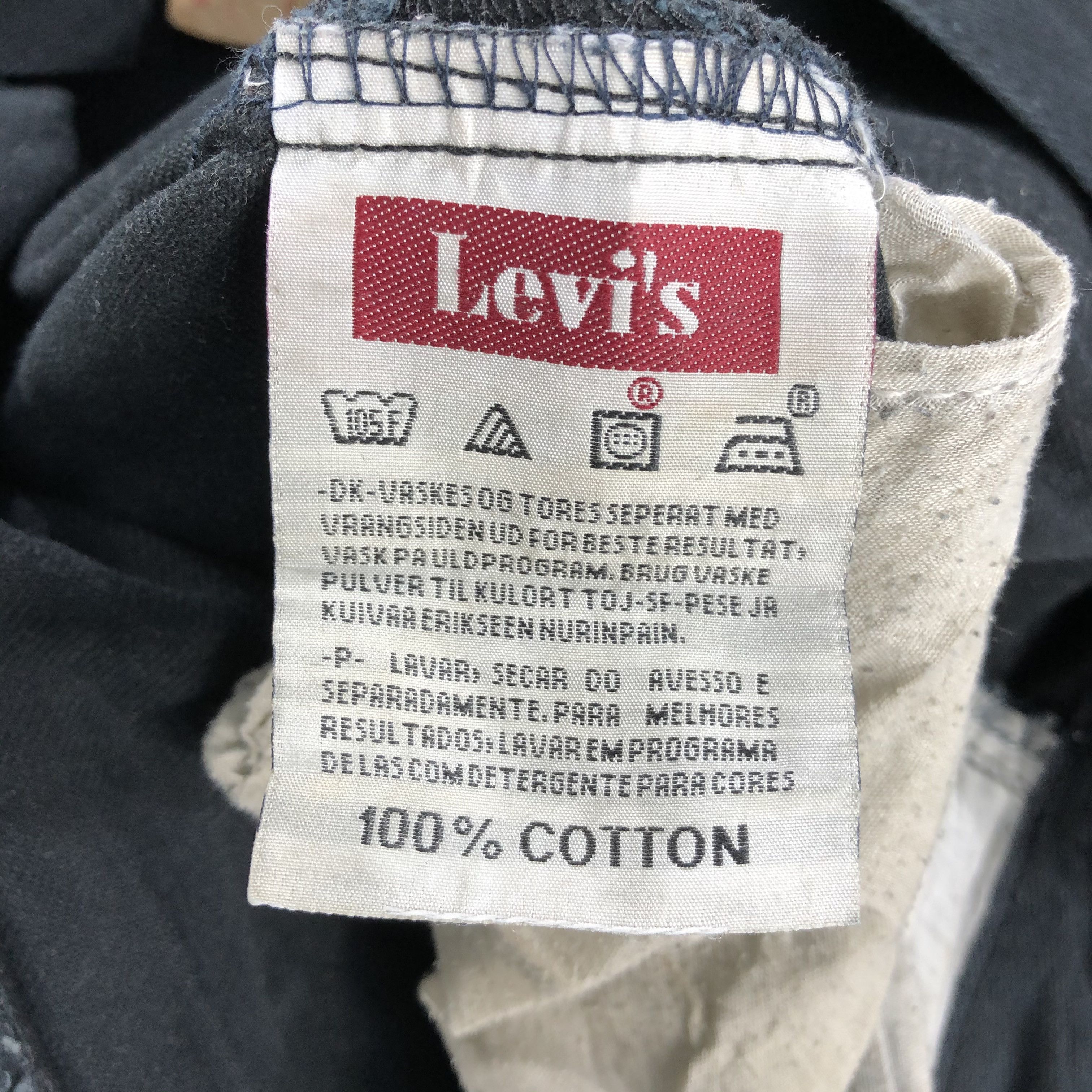 Levi's 90s Vintage Distress Levis 501 Jeans-J1457 Size US 32 / EU 48 - 13 Thumbnail