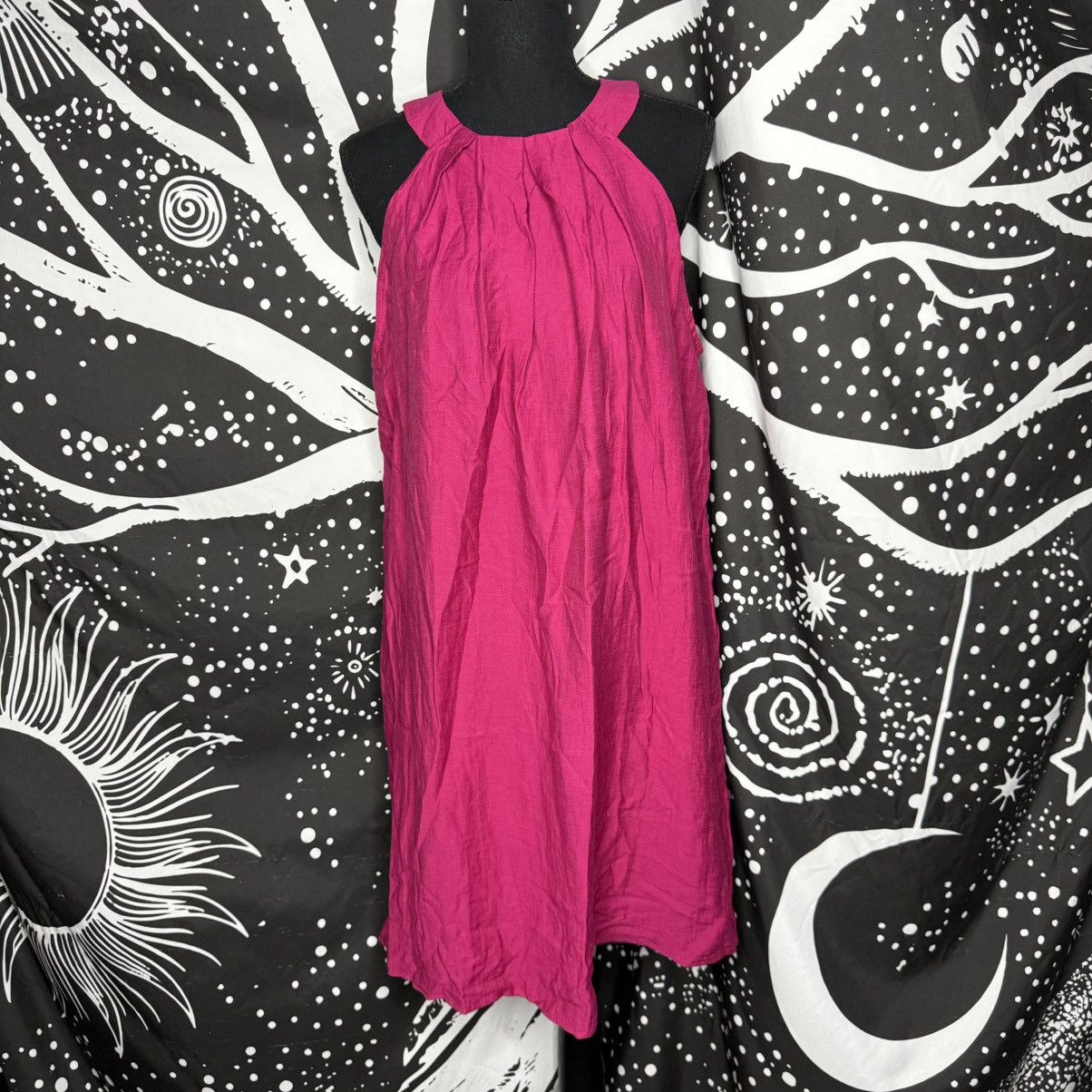 Other Vero Moda Fuchsia Halter Mini Dress Size M / US 6-8 / IT 42-44 - 1 Thumbnail
