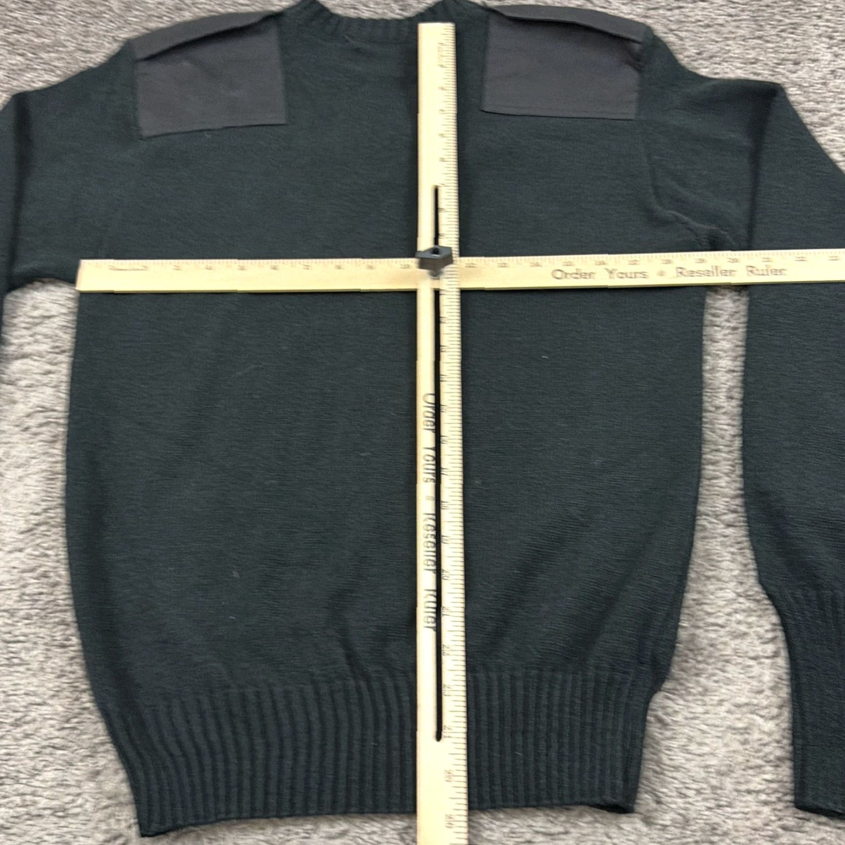 Vintage VINTAGE Mitts Nitts Sweater Mens L Black V-Neck Pullover Military Made in USA Shirt Size US L / EU 52-54 / 3 - 4 Thumbnail