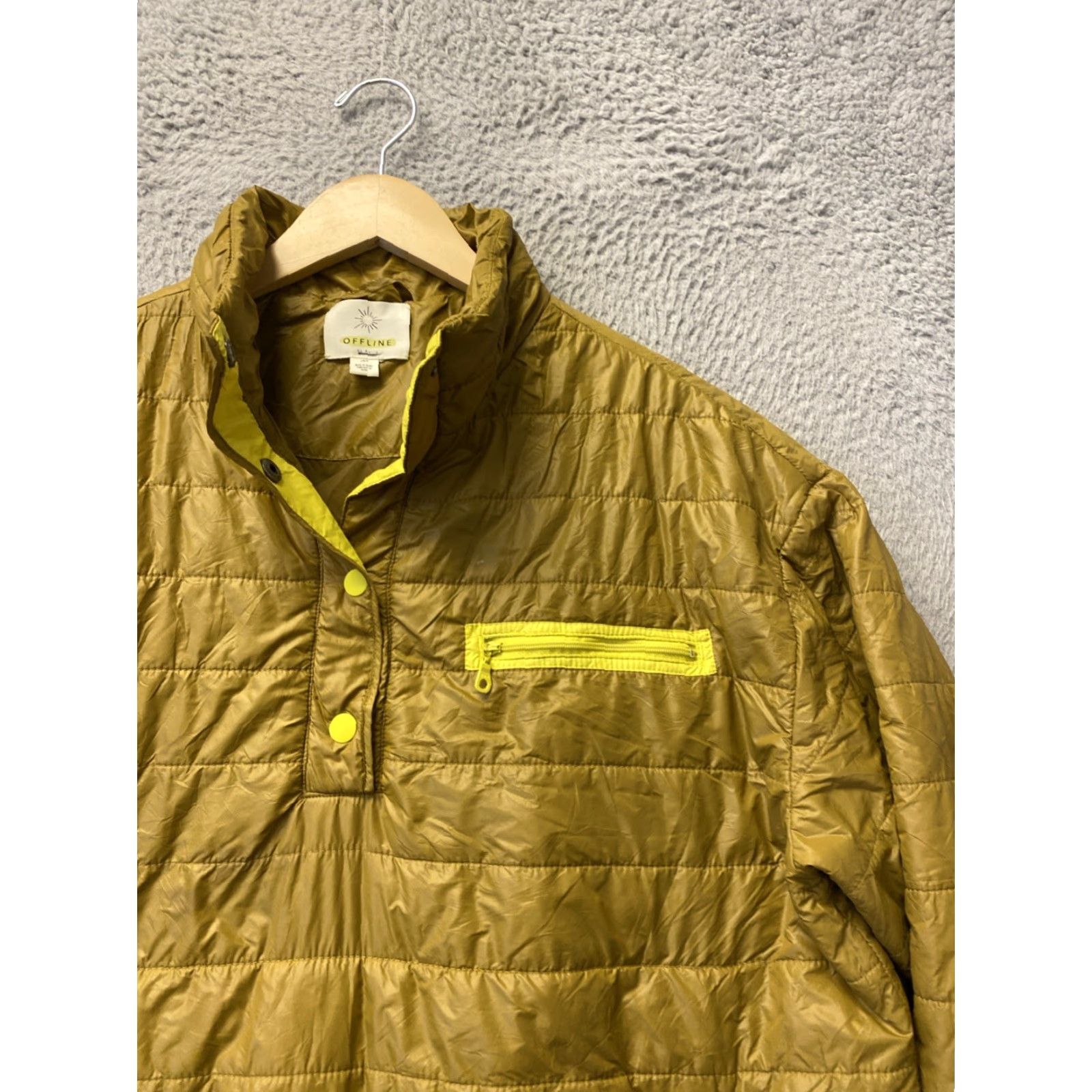Vintage Offline Aerie Women’s Chore Coat Barn Jacket Size L Dark Ginger /155-2 Size L / US 10 / IT 46 - 2 Thumbnail