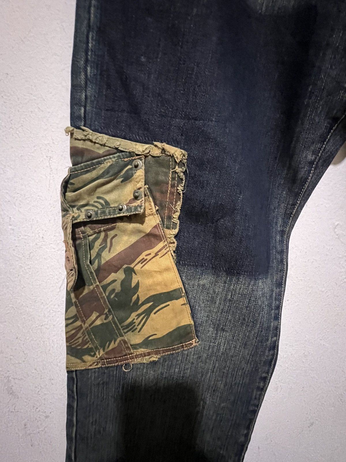 Other Y2k jeans with camo pocket Size US 34 / EU 50 - 4 Thumbnail