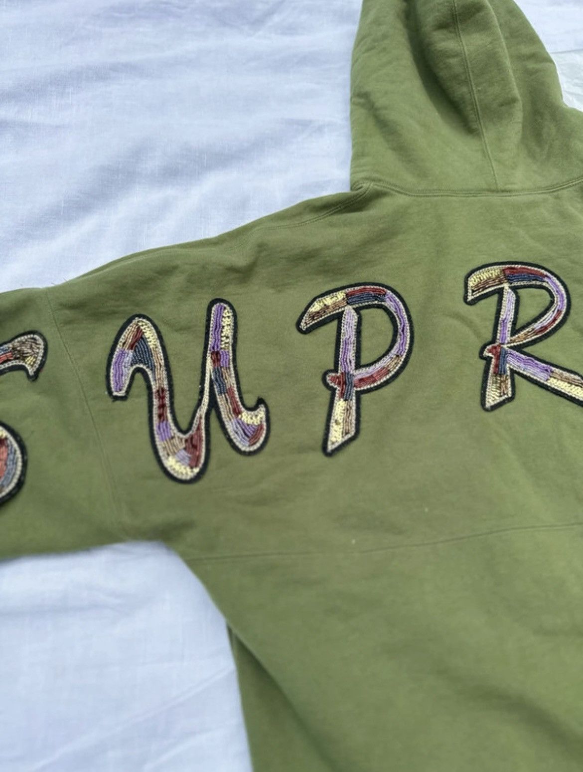 Supreme Supreme beaded hoodie Size US XL / EU 56 / 4 - 3 Thumbnail