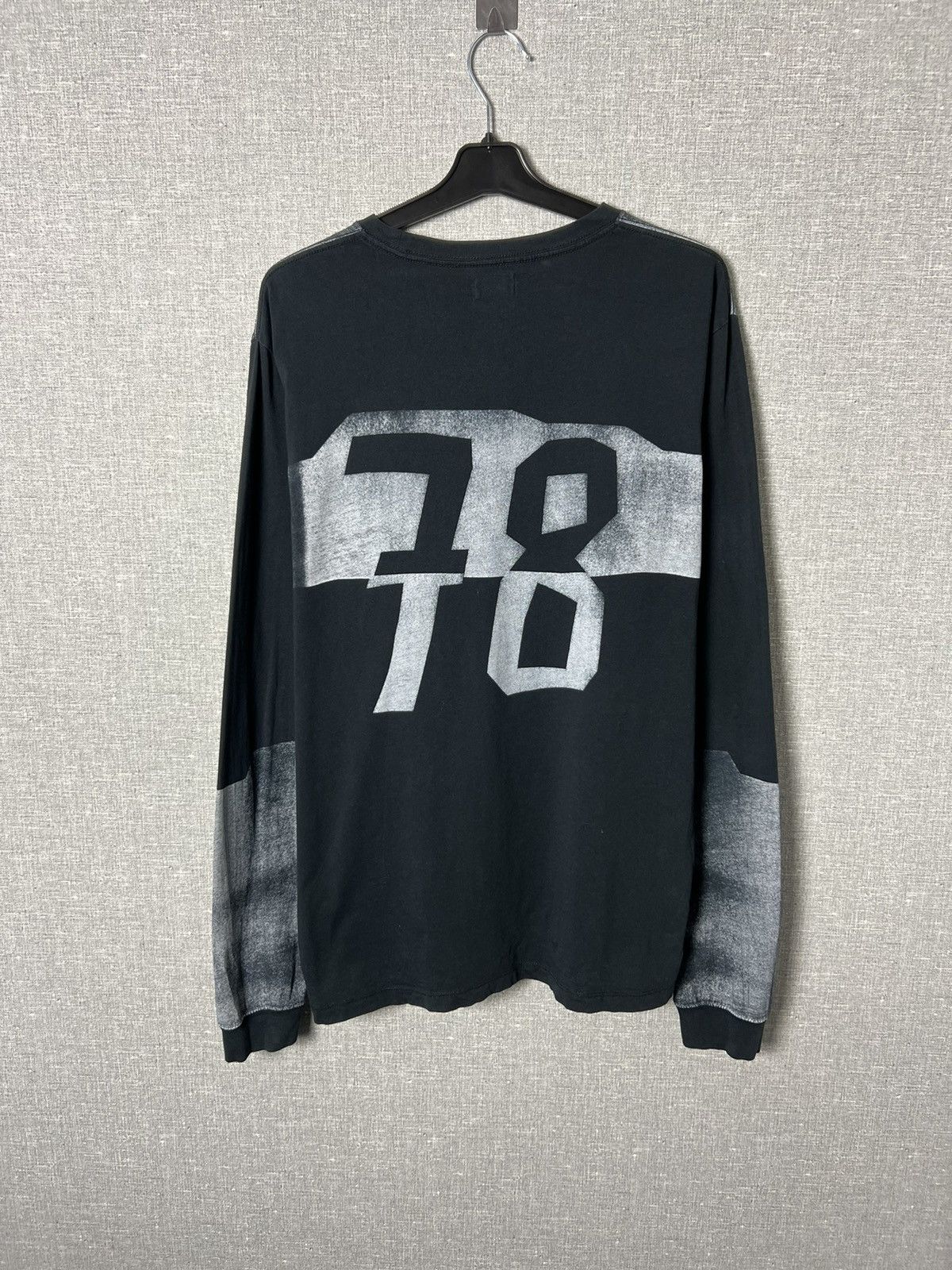 Diesel × Vintage Rare Diesel Only The Brave 78 Big Logo Long Sleeve T-Shirt Size US L / EU 52-54 / 3 - 7 Thumbnail