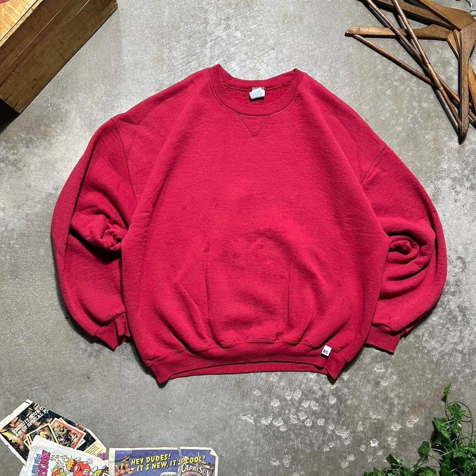 Russell Athletic Vintage Y2K Russell Athletic Crewneck Men XXL Red Sweatshirt Size US XXL / EU 58 / 5 - 1 Thumbnail