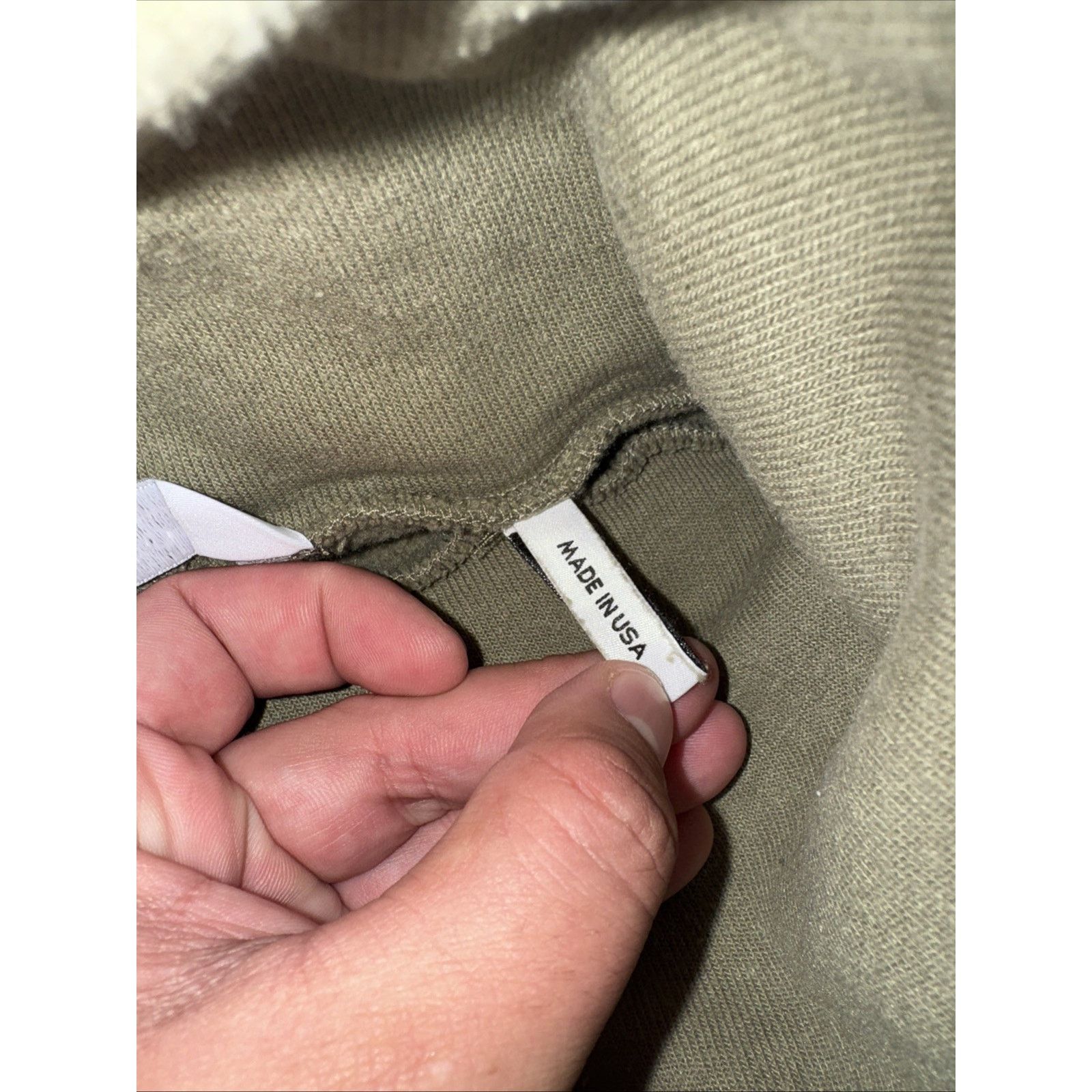 Peloton Peloton Women’s Olive Green Cozy Funnel Neck Sweater M 23x23 Size M / US 6-8 / IT 42-44 - 6 Thumbnail