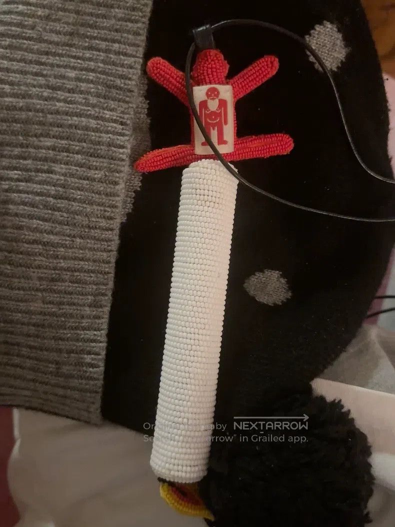 Walter Van Beirendonck Walter Van Beirendonck 22-23FW Candle beaded necklace Size ONE SIZE - 2 Thumbnail