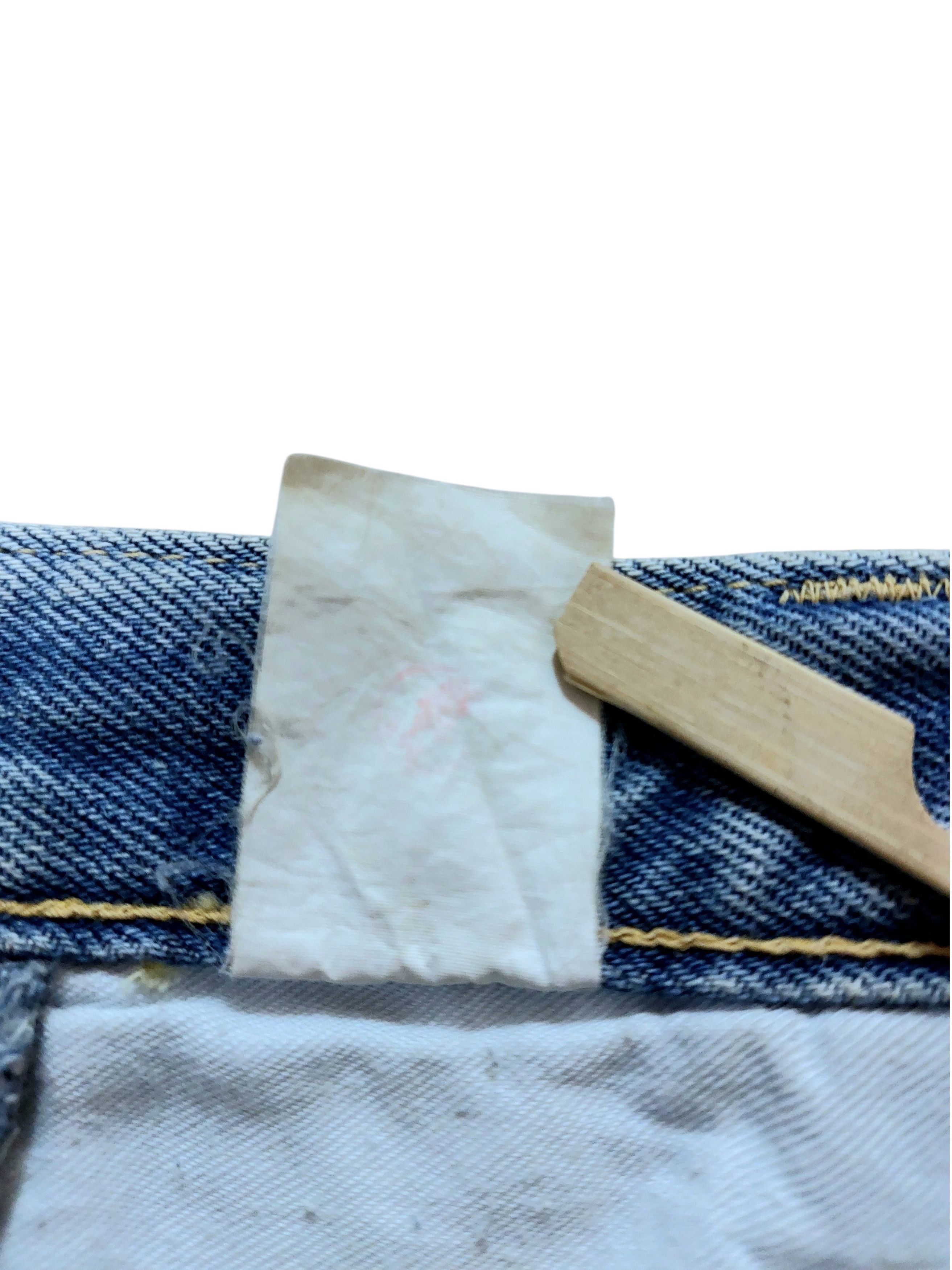 Vintage 🔥Super Flare Blueway Japan Made Classic Denim Size US 30 / EU 46 - 16 Thumbnail