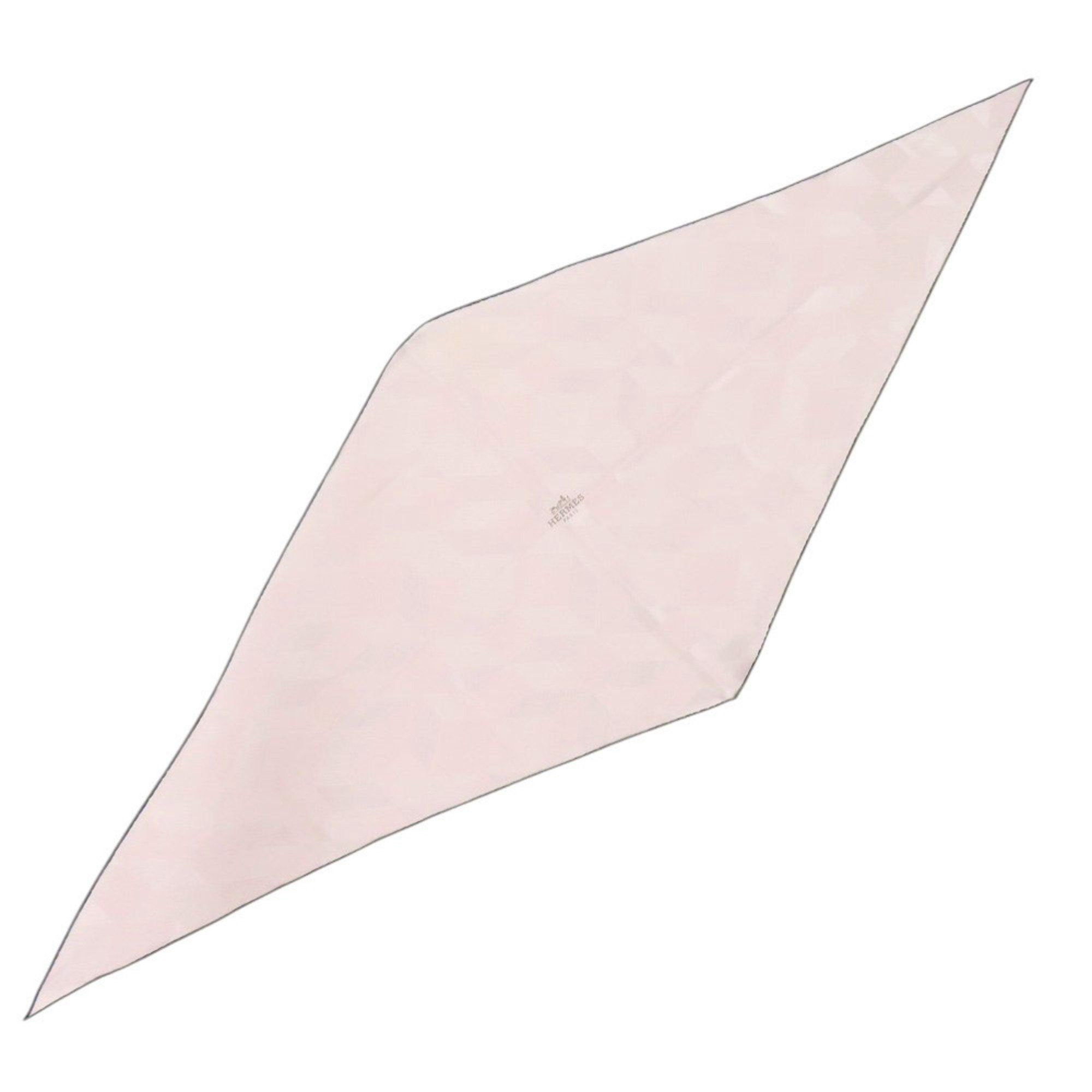Hermes Hermes Losange Silk Pink Scarf Muffler 0083 HERMES Size ONE SIZE - 1 Thumbnail