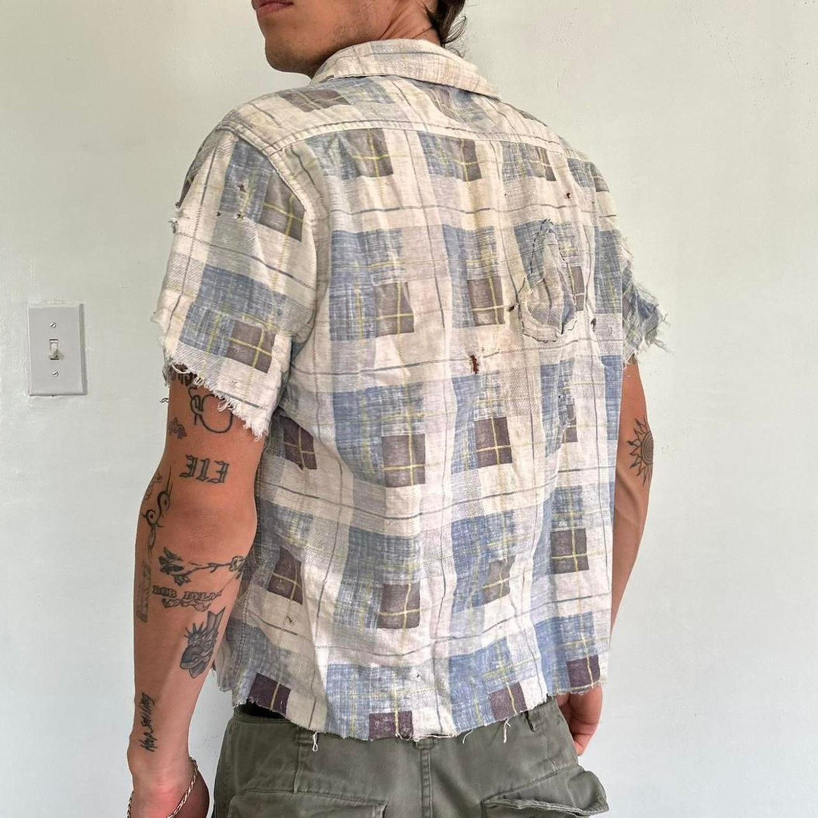 Vintage Vintage 50s Penneys Top Flight Button Up Loop Collar Shirt Size US S / EU 44-46 / 1 - 2 Thumbnail